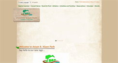 Desktop Screenshot of ansonbnixonpark.org